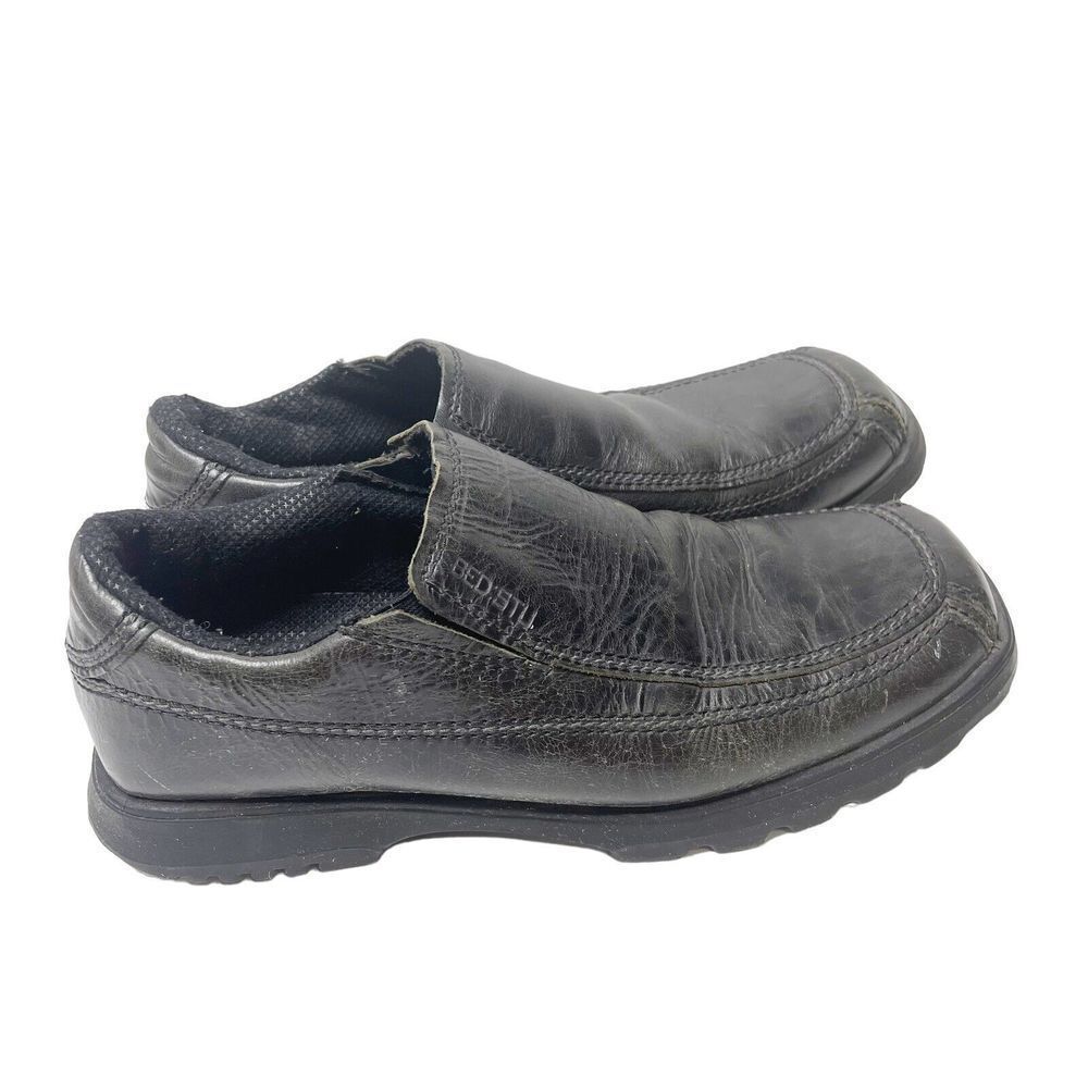 Vintage Bed Stu Black Leather Shoes Loafers Y2K Men’s Size 13 EUR 46
